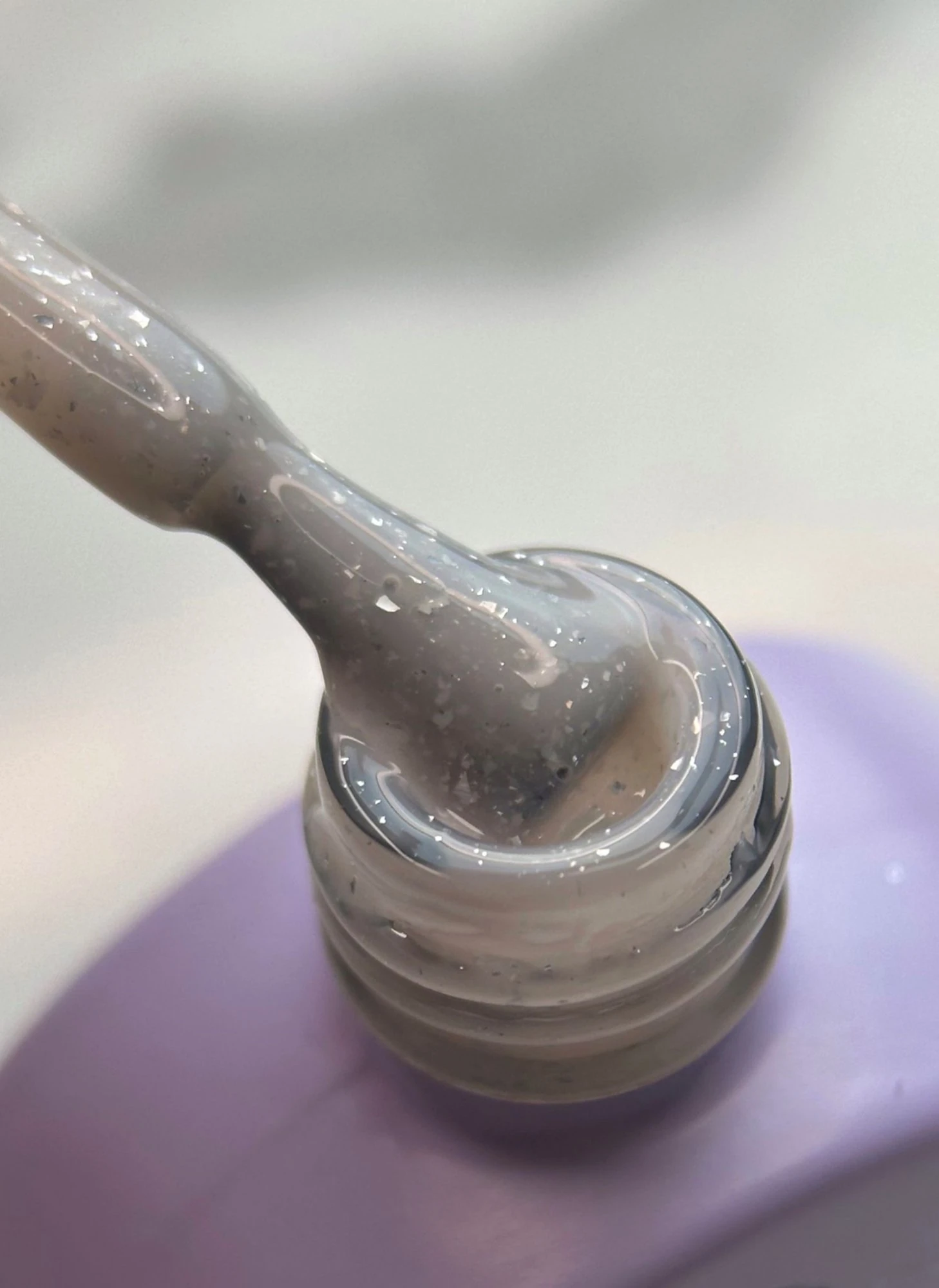 Glitter Rubber Base — Desert Glow, 12ml