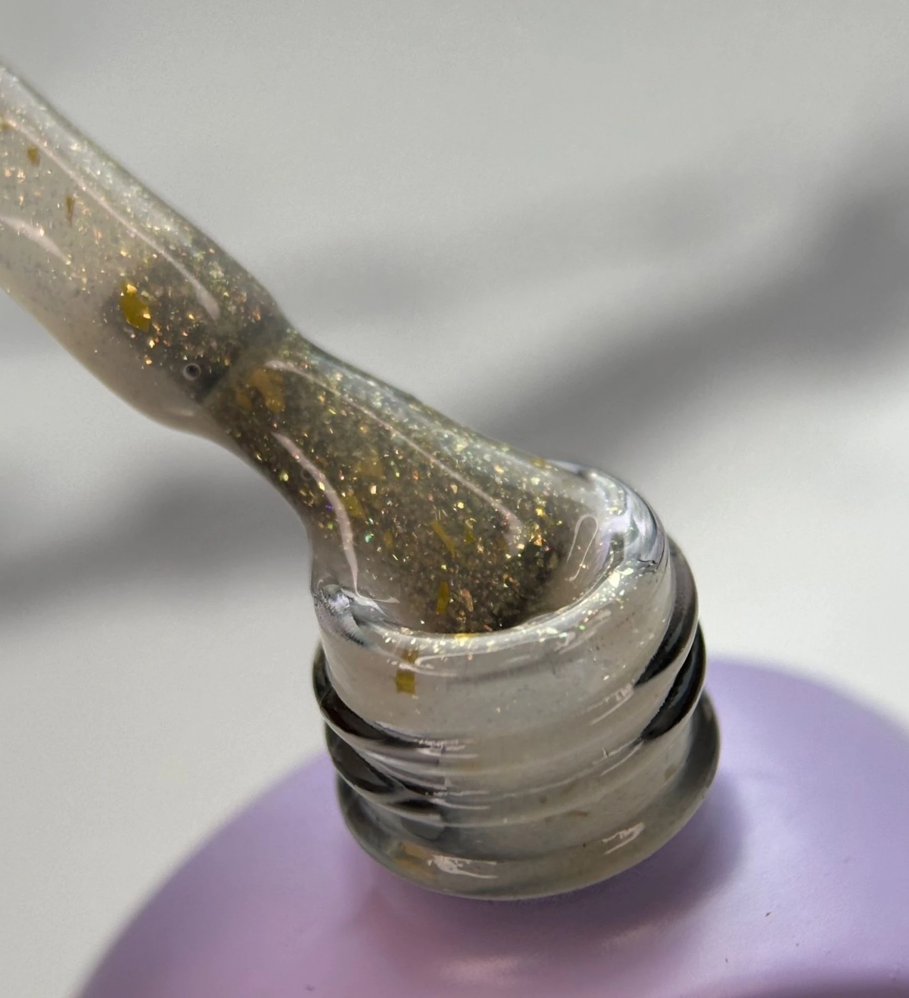 Glitter Rubber Base — Money Mood, 12ml