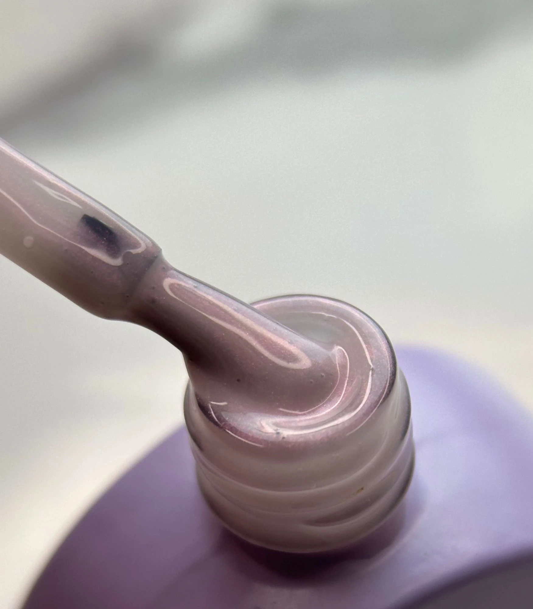 Glitter Rubber Base — Rose Affection, 12ml