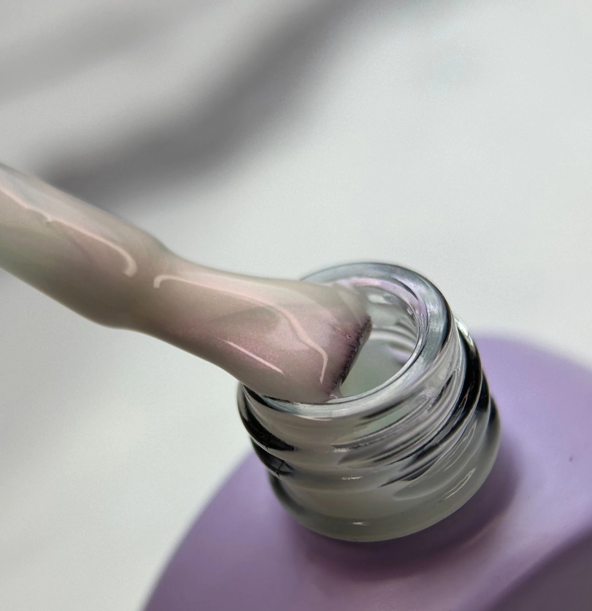 Glitter Rubber Base — White Manifest, 12ml