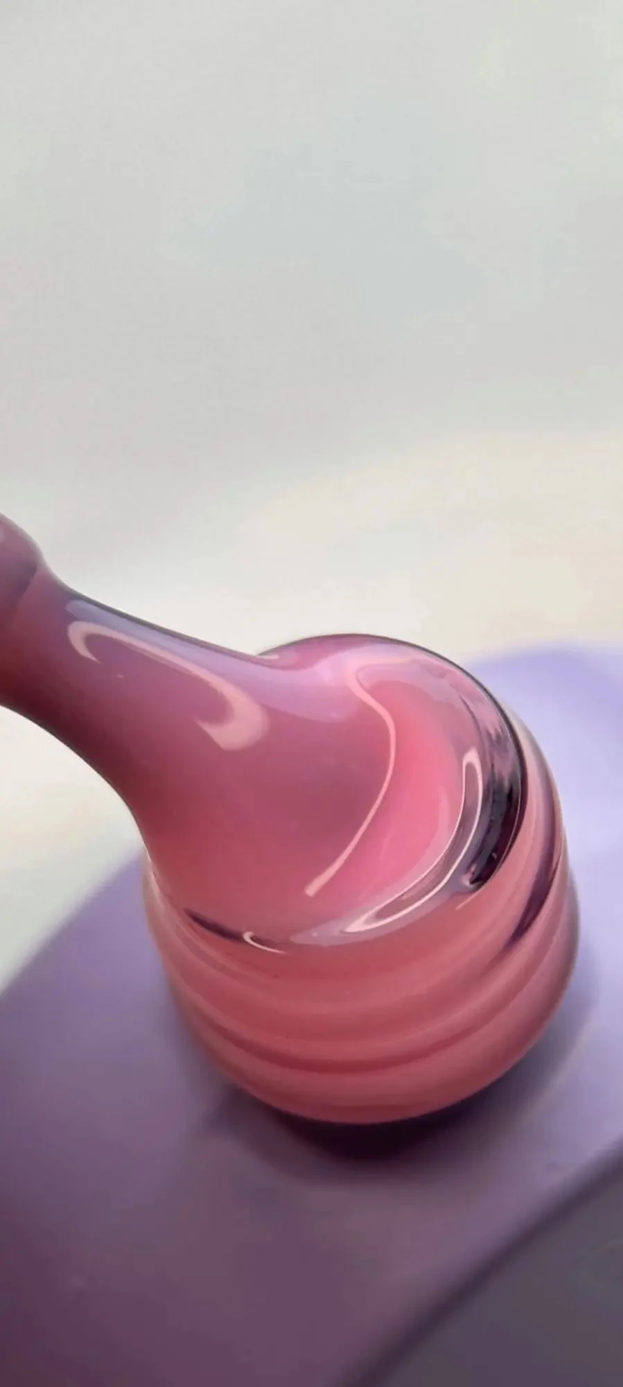 Rubber Base Coat — Rose Heartbeat, 12ml